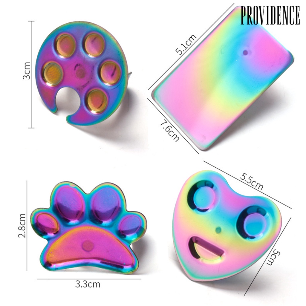 Providence Cincin Palet Display Warna Kutek Multifungsi Untuk Manicure / Nail Art