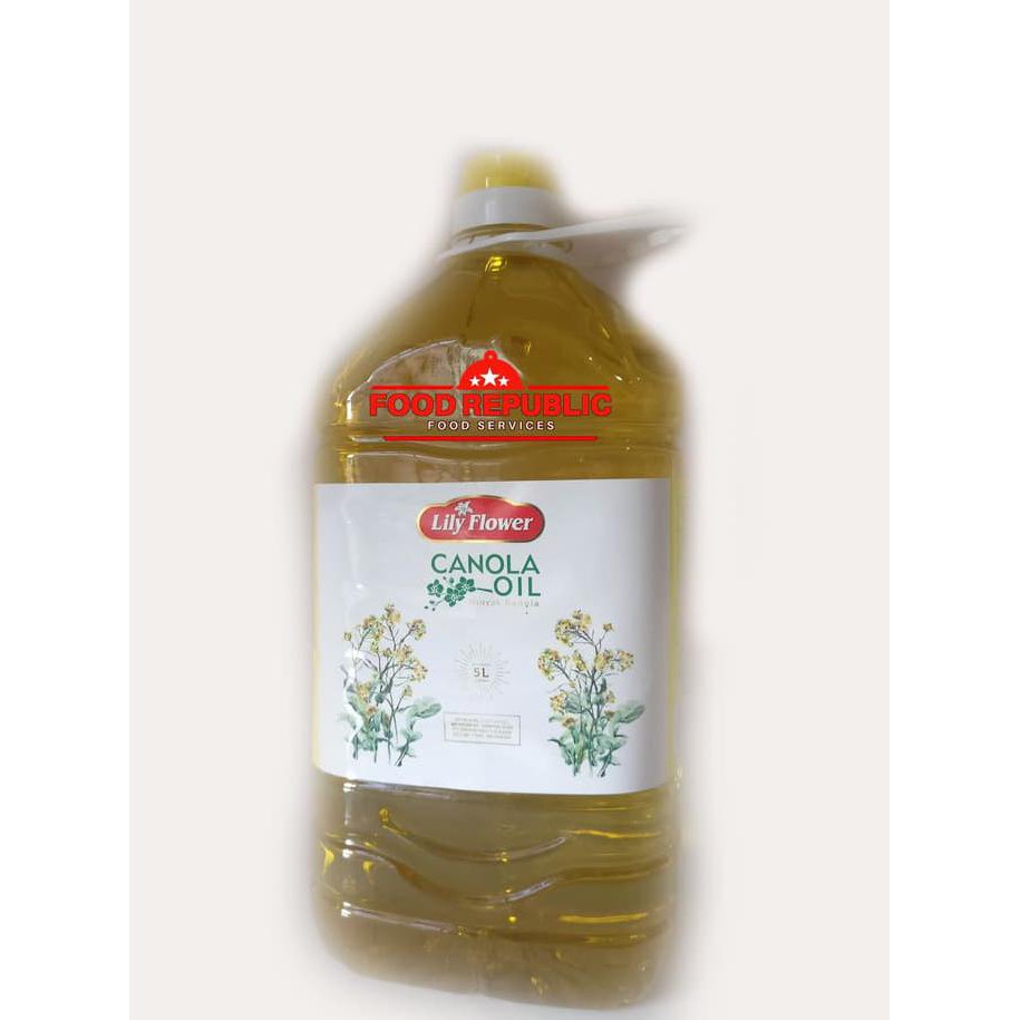 

Canola Oil / Minyak Kanola Lily Flower 5 LTR
