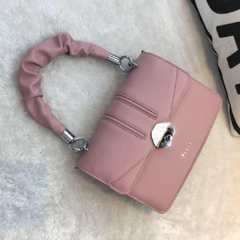 GI 63073 RISCE TAS SELEMPANG PEGANGAN KERUT IMPORT WANITA CEWEK PEREMPUAN JAKARTA BATAM JT