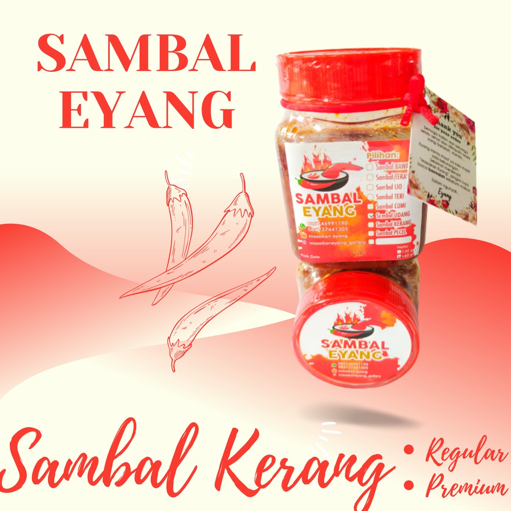 

Sambel Kerang Homemade By Sambel Eyang 160g