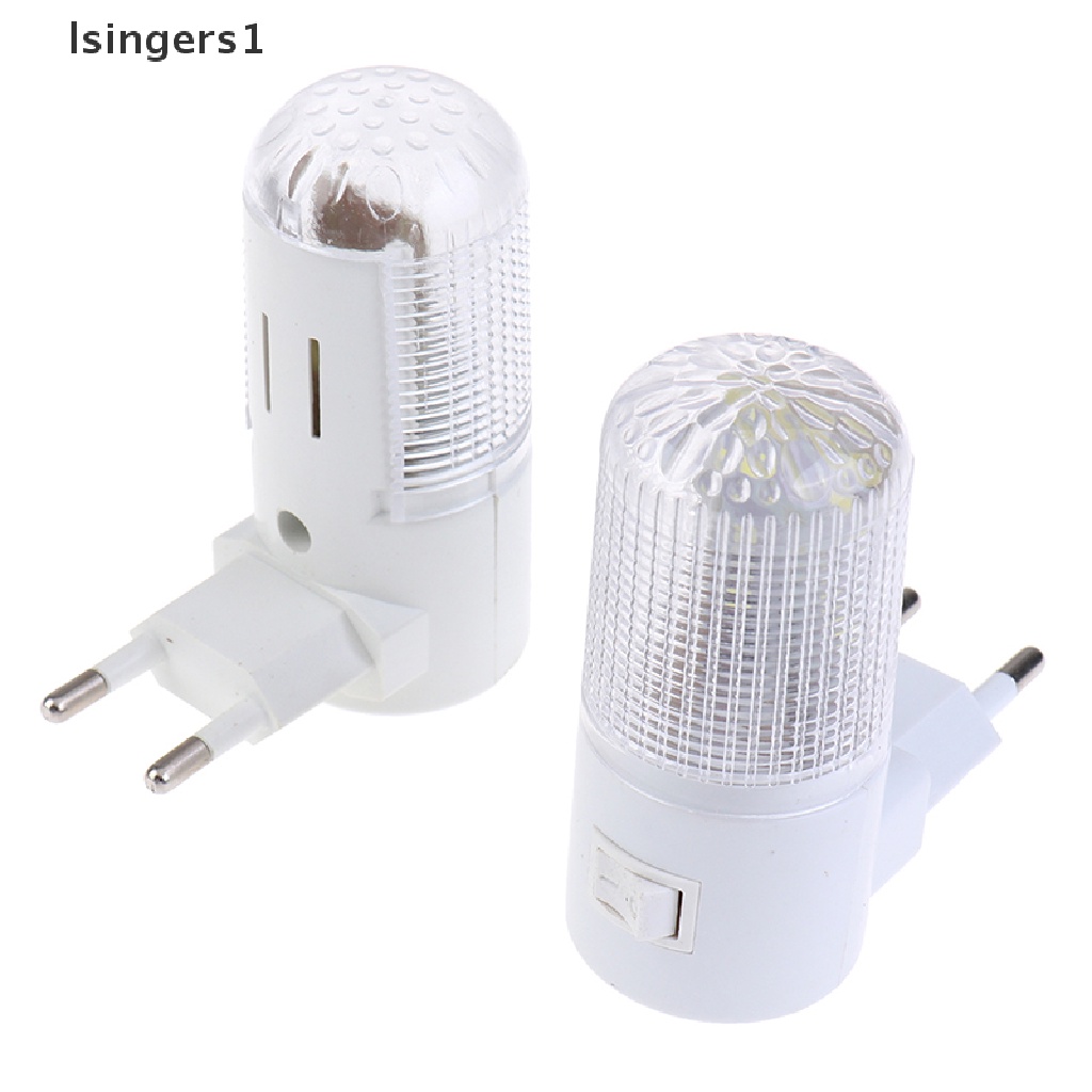 (lsingers1) 2pcs Lampu Dinding LED Darurat Plug EU