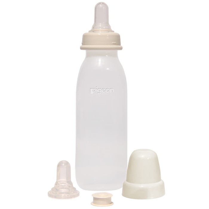 PIGEON Botol PP For Cleft Palate Baby | Botol Bayi Bibir Sumbing Sebelum Operasi  - 240ml