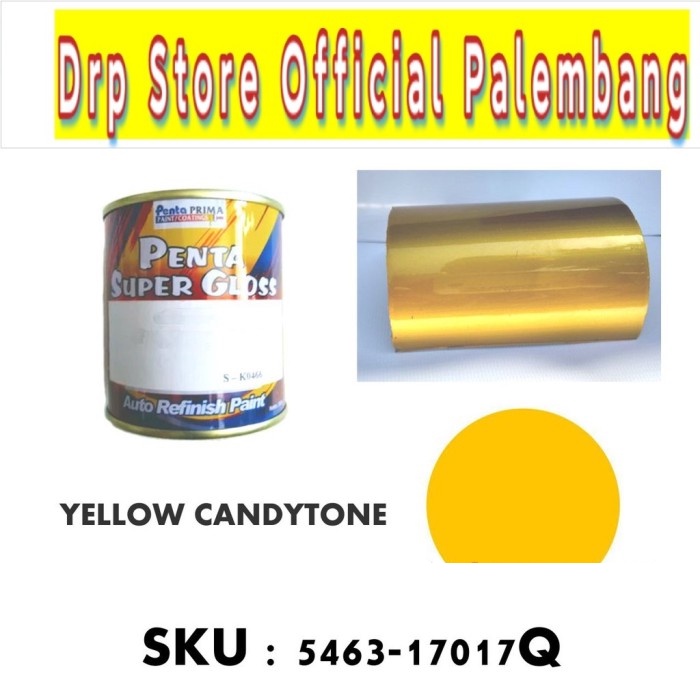 Cat Penta Super Gloss KUNING YELLOW CANDY CANDYTONE