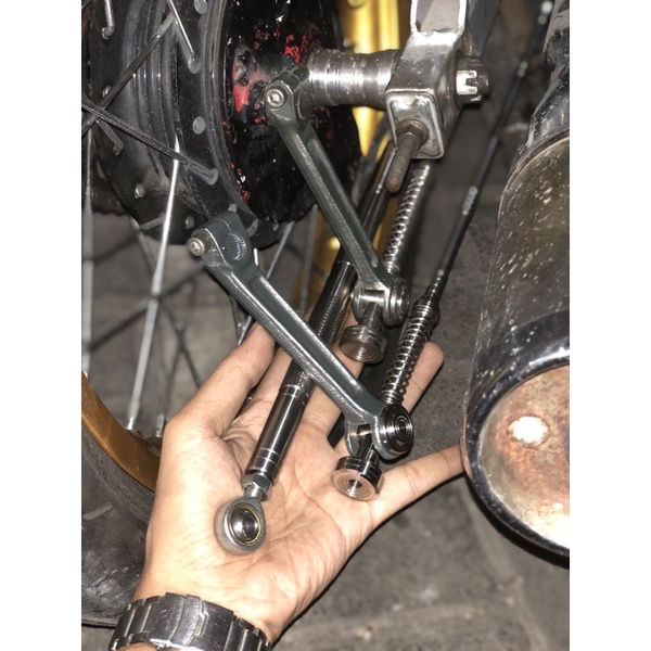 STANDHUB STICK REM STANDLESS CB/RX KING/ALL MOTOR TUAS REM STICK REM CB STIK REM STAINLESS CB GL-PAHA REM BAJAY ORI