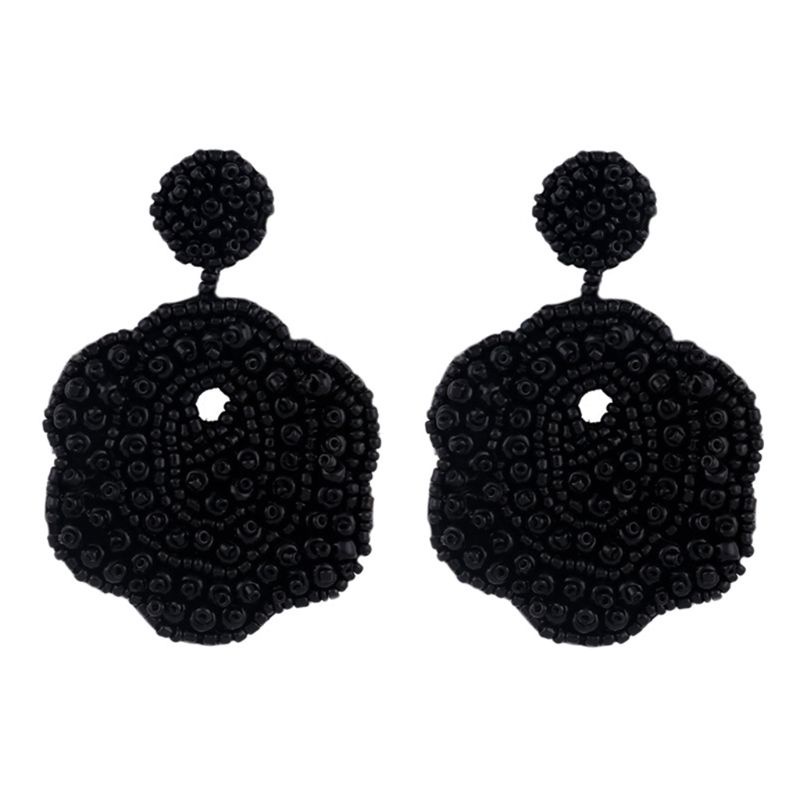 Siy Anting Tusuk Gantung Desain Bunga Hias Manikmanikrumbai Gaya Simple Kreatif Untuk Wanita