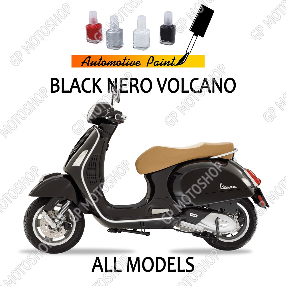 PIAGGIO BLACK NERO VOLCANO CAT OLES PENGHILANG BARET MOTOR VESPA MATIC LX S SPRINT ALL MODEL
