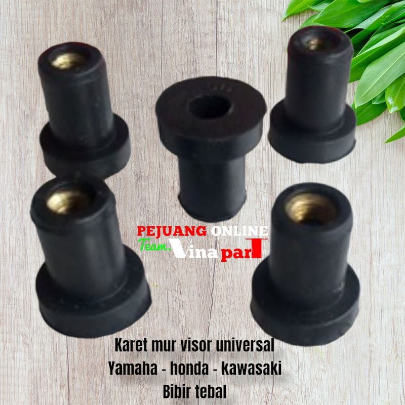 MUR BAUT VISOR ALL MOTOR MUR BAUT VISOR LAPIS KARET