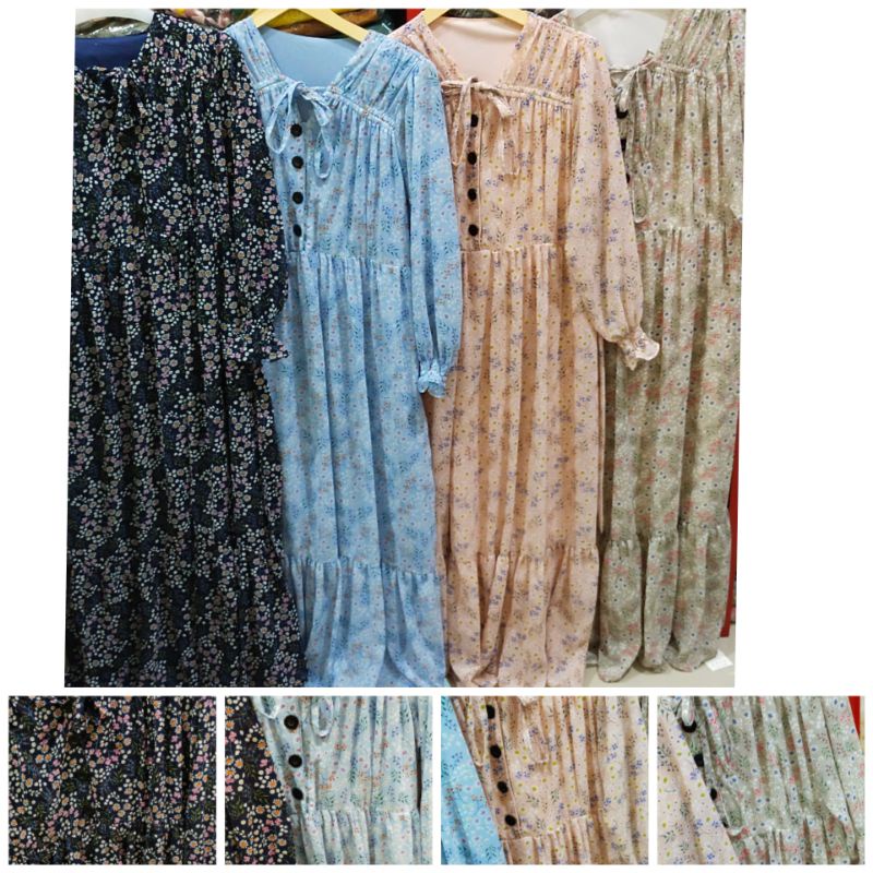 Yuna Fashion Original Gamis Busui Fit to L