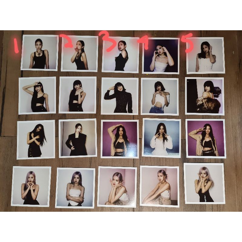 BLACKPINK - The Album - Vinyl LP Sharing Photocard Large