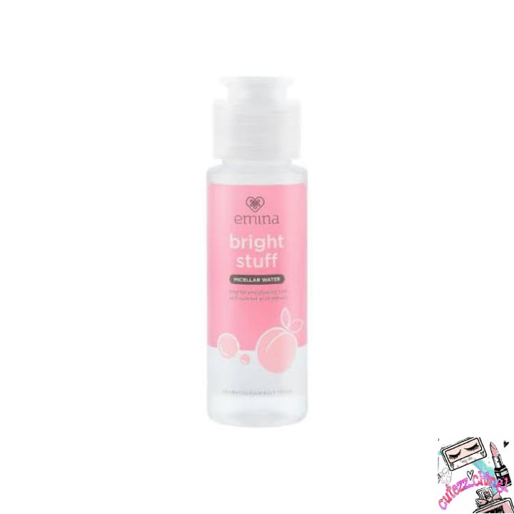 ☃Cutezz_Ching1☃Emina Micellar Water Bright Stuff Micellar Water 100ml / 50ml