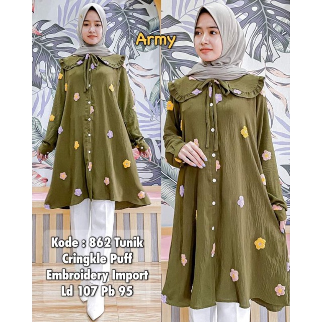 RIBYKA COLLECTION ORIGINAL TUNIK KODE 862