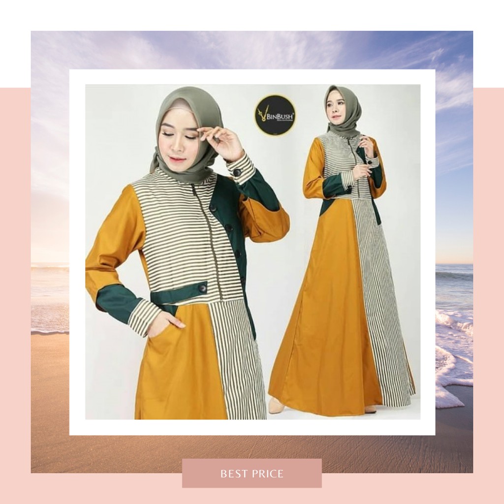 Busana Baju Gamis Pesta Wanita Dewasa Terbaru Kekinian 2020 Murah Modis Elegan Menawan