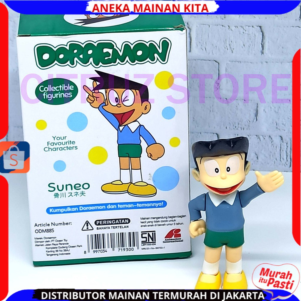 (BISA COD) PROMO Set Action Figure Doraemon - Action Figure Tokoh Doraemon - Set Figure anak