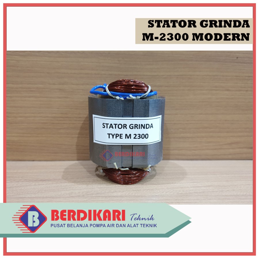 Stator Gulungan Lilitan Rumah Armature Modern Gurinda Gerinda M2300 B M 2300 M-2300B M-2300