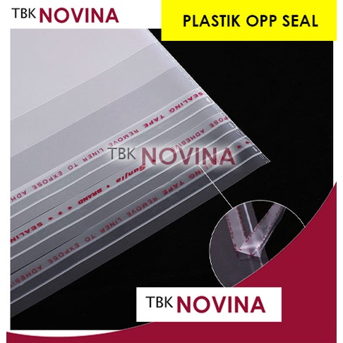 PLASTIK OPP ROTI / PLASTIK ROTI / PLASTIK UNDANGAN / PLASTIK BISKUIT DENGAN LEM / PLASTIK OPP SEAL