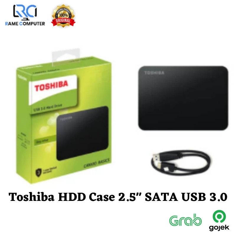 Toshiba Casing Hardisk External/HDD Case 2.5&quot; SATA USB 3.0