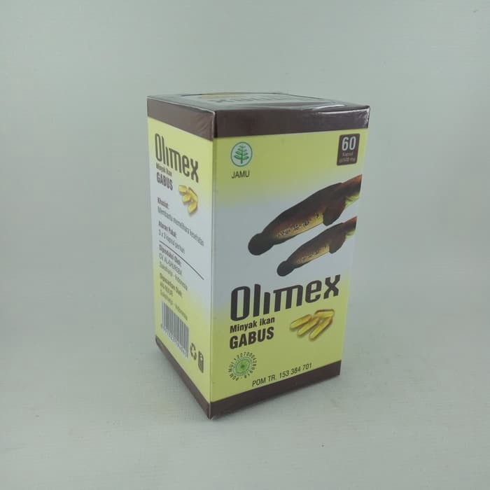 Olimex kapsul minyak albumin minyak ikan gabus