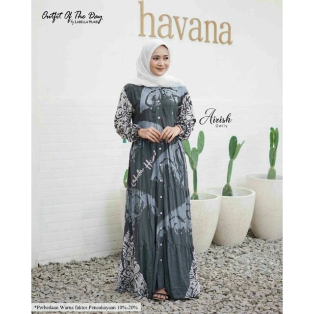 Airish Daily Gamis Twill Labella