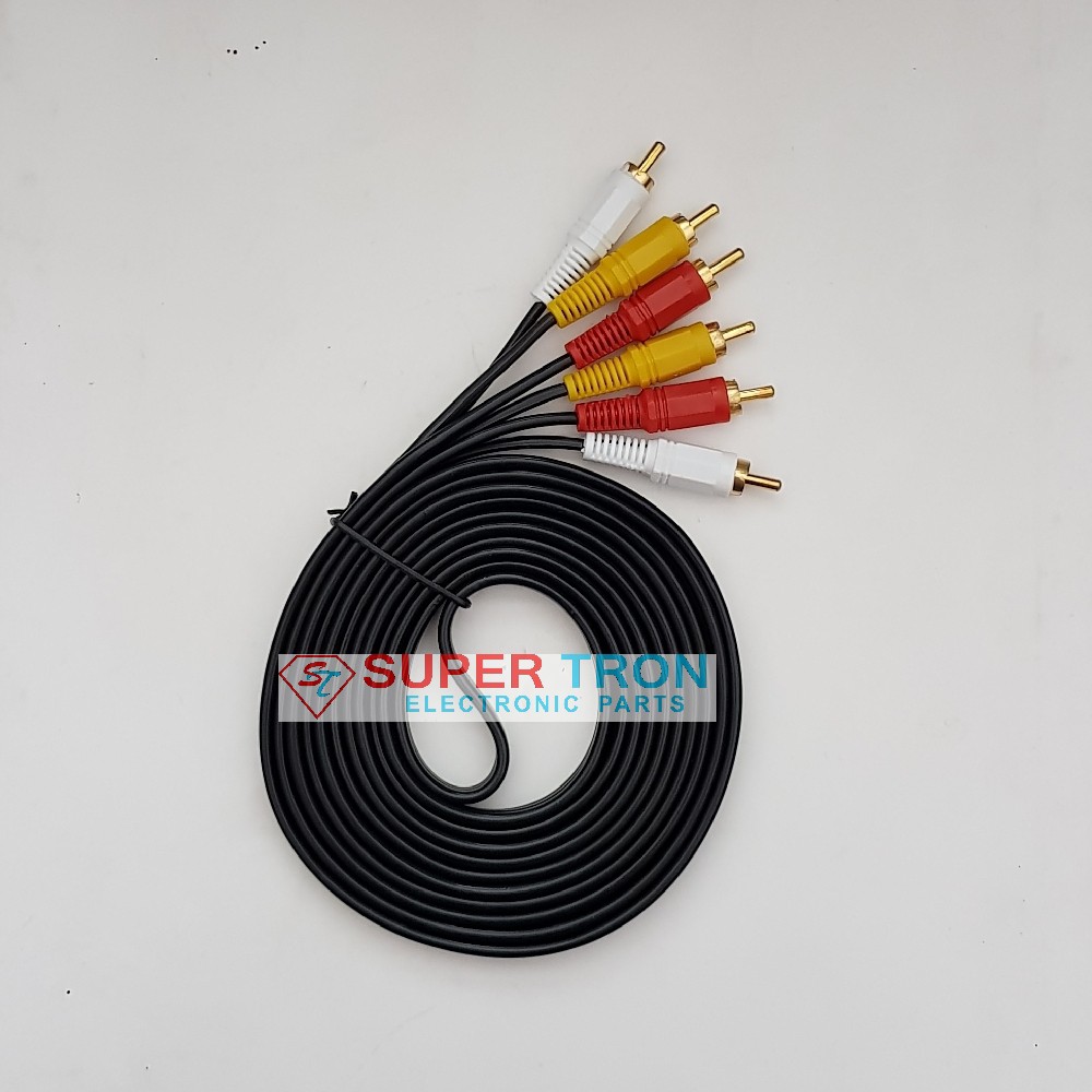 Kabel RCA 3-3 3RCA 3 Mtr