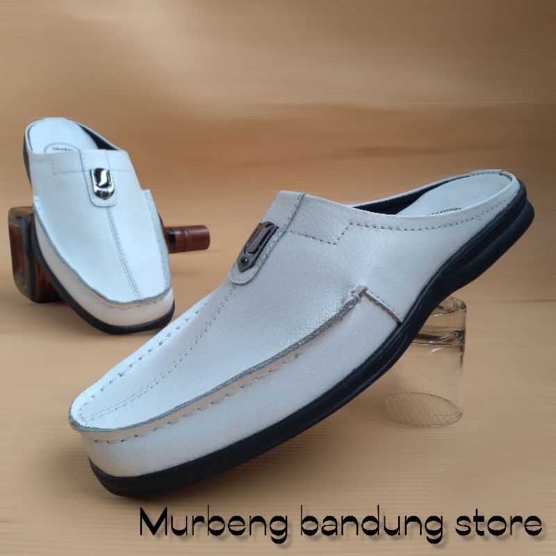 sandal bustong terbaru asli kulit