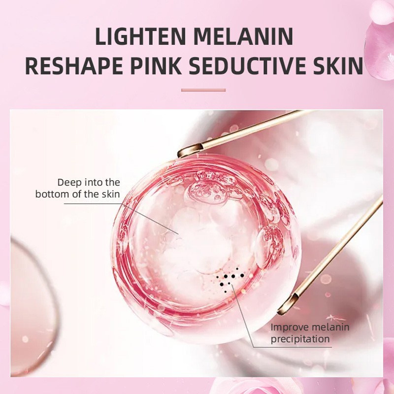 【BPOM】BIOAQUA Warm Gentle Pink /NENHONG Cream 30ml pemerah bibir puting Krim Pemutih -Pink