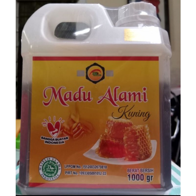 

madu kuning alami 1kg amk