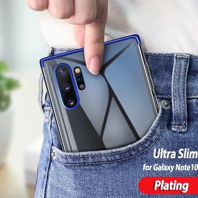 SAMSUNG GALAXY A51 A515 PLATING ORIGINAL JELLY SOFT CASE ULTRA SLIM