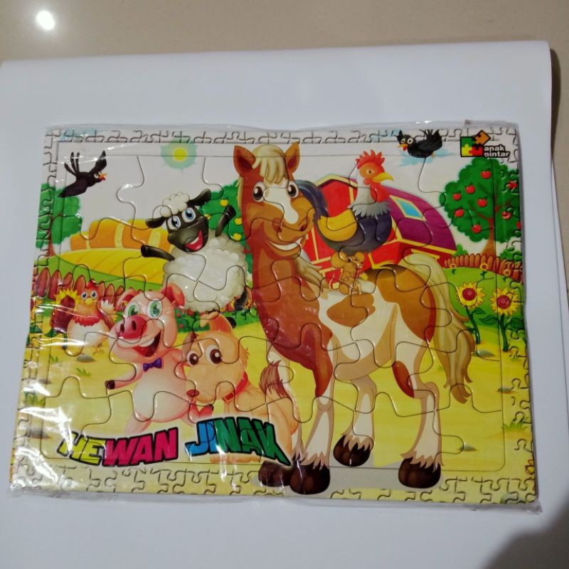 puzzle anak ukuran (24×18cm)