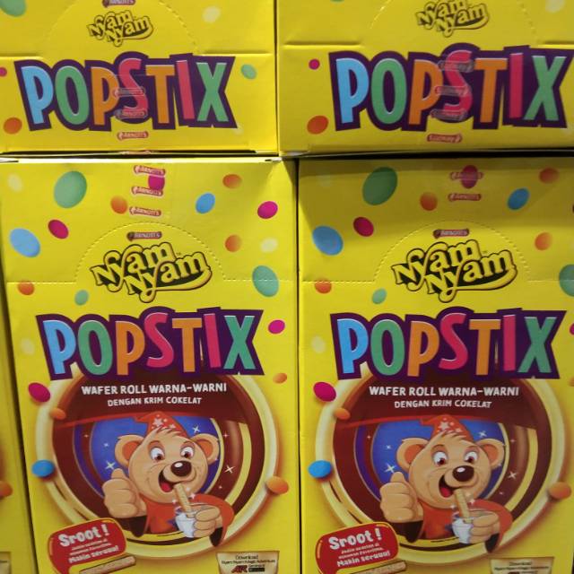 

Nyam nyam popstick x 12 box
