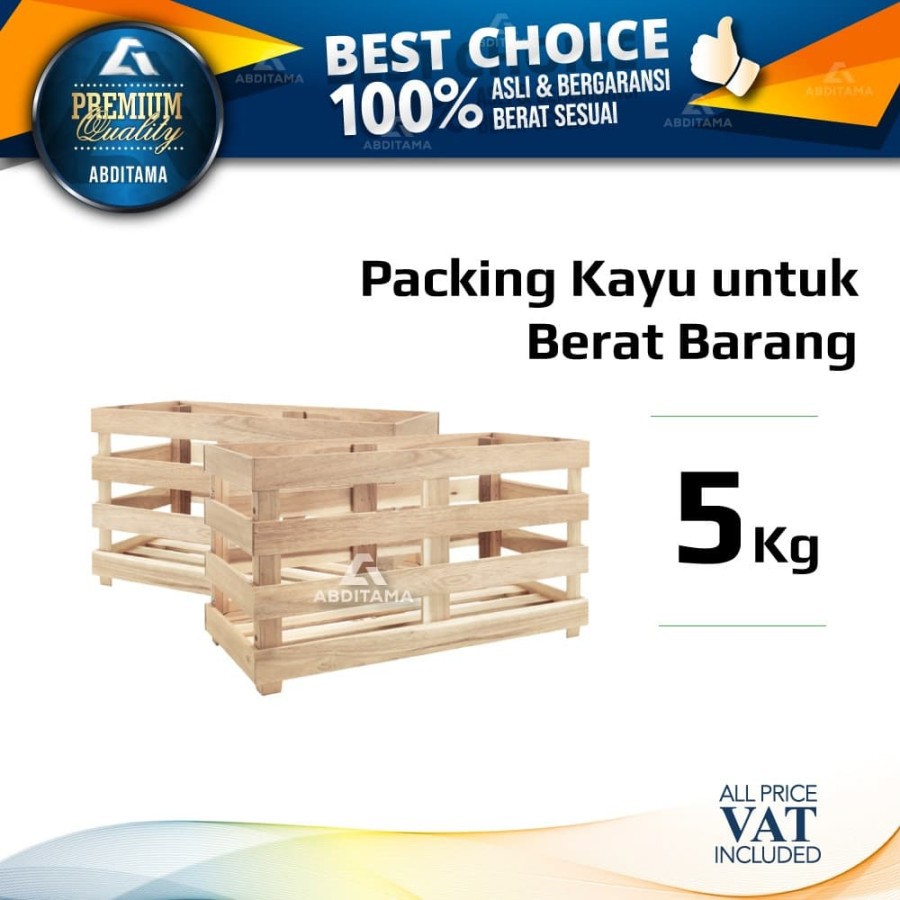 Packing Kayu untuk Berat Barang 5 KG