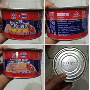 

TTS Canned Ham Luncheon Meat 397g / TTS Luncheon Daging Ham Babi 397g