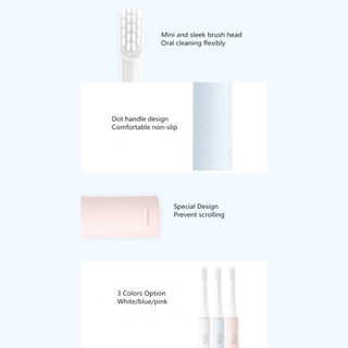 Electric Toothbrush Sikat Elektrik Waterproof Sonic T100 USB