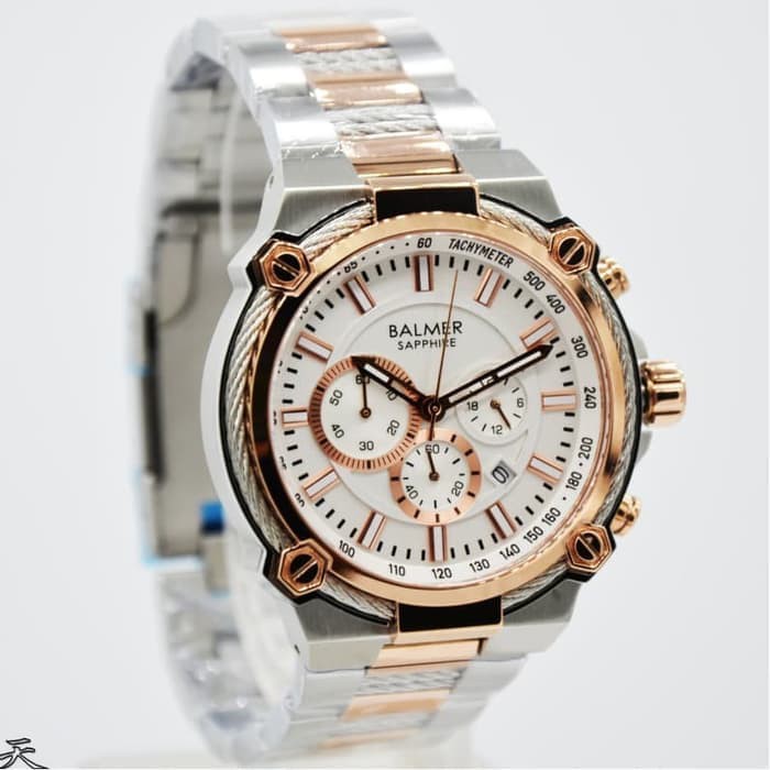 Balmer B.7977MRC Silver Rosegold Original