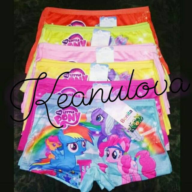 FREYA KIDS Boxer anak perempuan Art Karet Besar