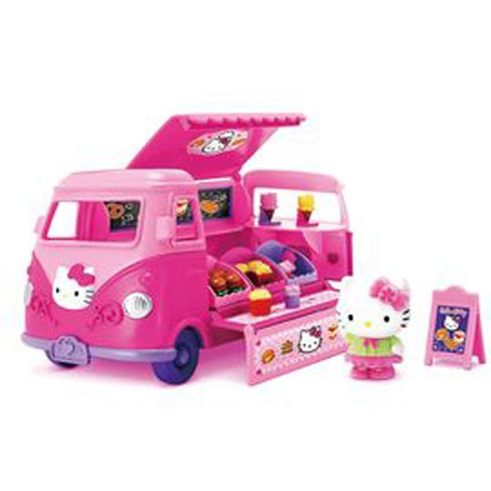 Mainan Anak Sanrio Hello Kitty Snack Camper Van