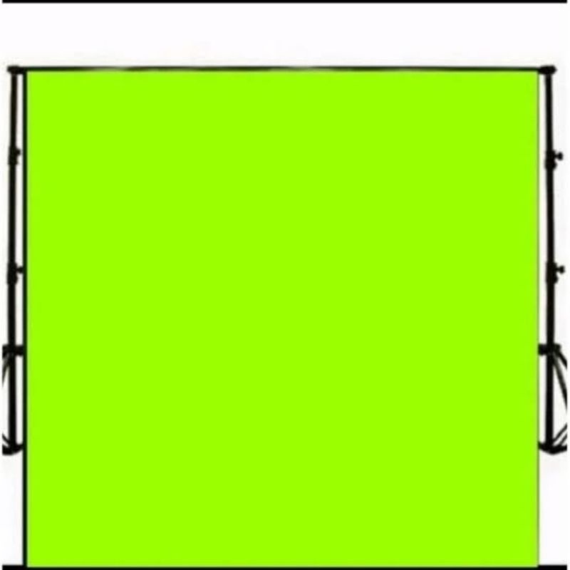 Green screen  hijau stabilo kain hijau gren scren layar background latar bahan spunbond 100gsm