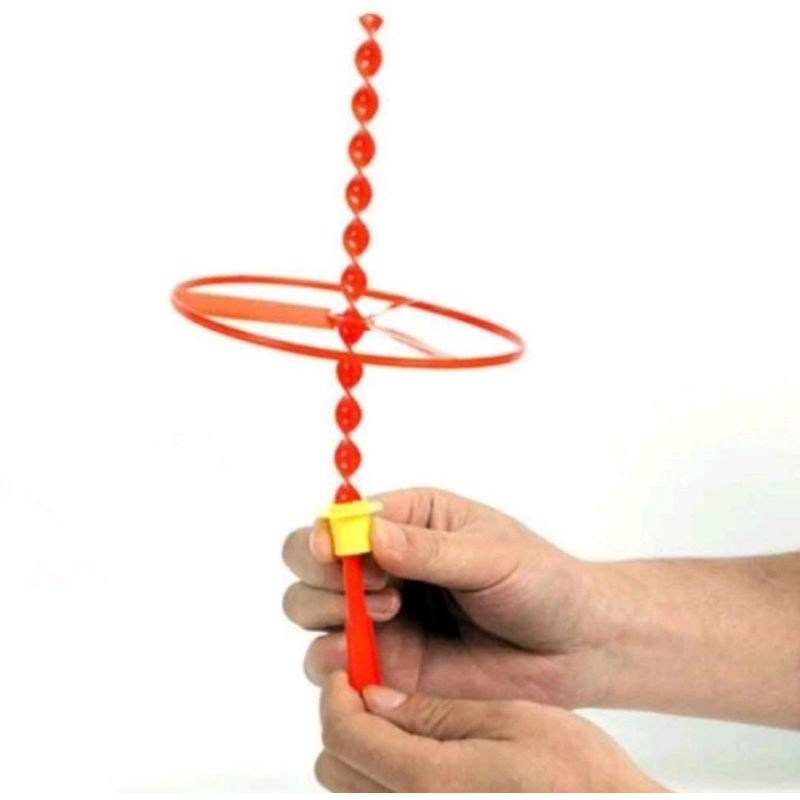 Mainan Baling Baling Terbang || Mainan Ufo Terbang || Mainan Jadul Terbang