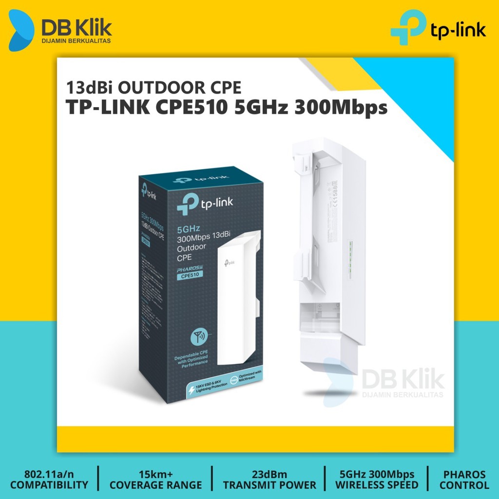 Access Point TP-Link CPE510 5GHz 300Mbps 13dBi Outdoor | CPE510 1-PORT