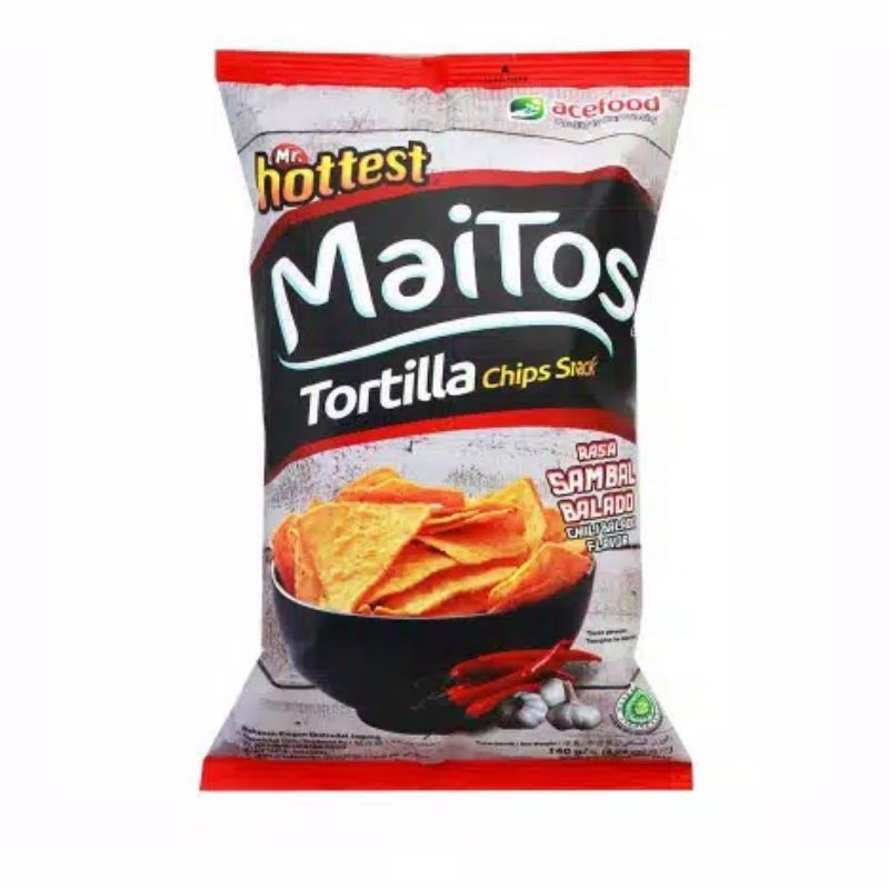 Mr hottest maitos Tortilla jagung bakar / jagung balado 140 gram