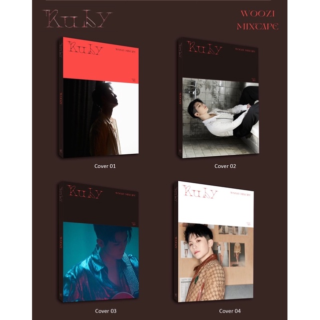 WOOZI SEVENTEEN - RUBY MIXTAPE ALBUM , SEVENTEEN ALBUM , WOOZI ALBUM , KPOP ALBUM