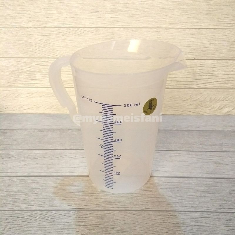 Gelas Ukur / Gelas Takaran Air Plastik