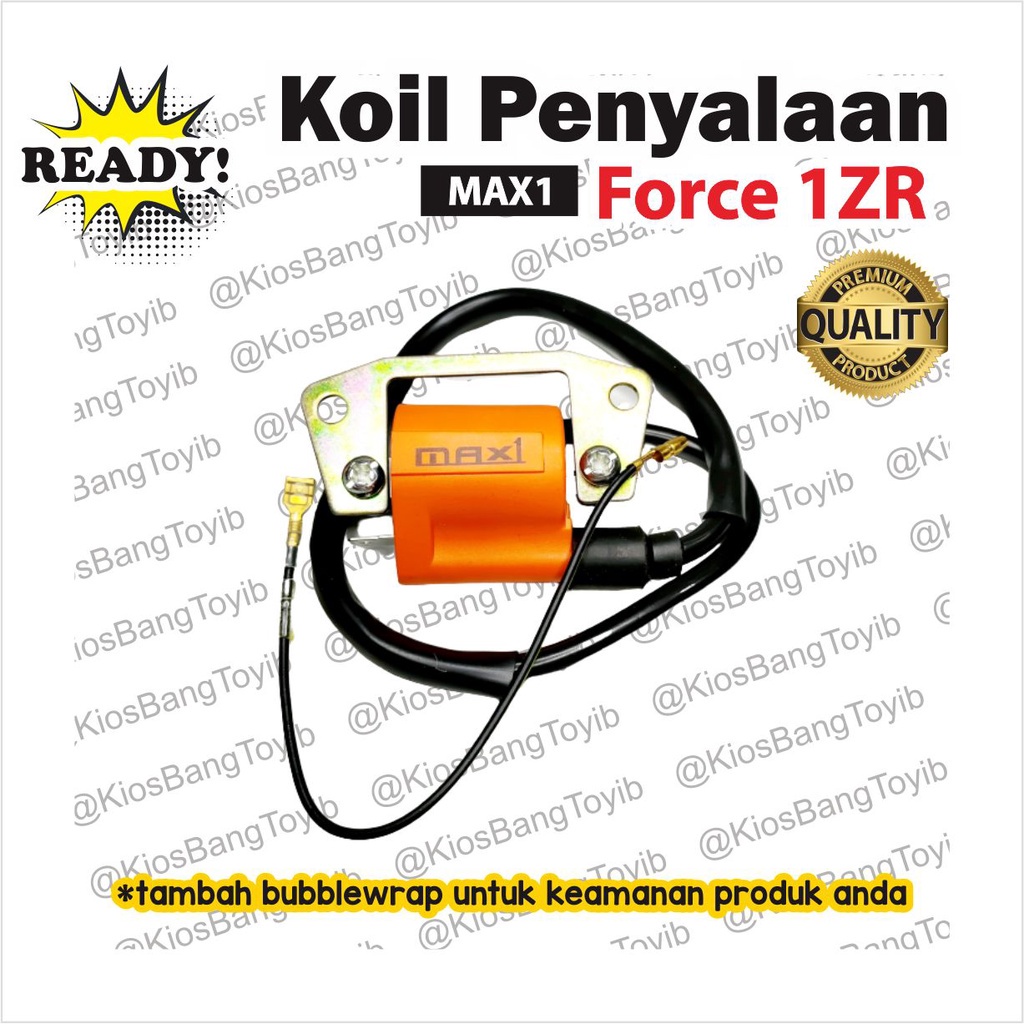 Ignition Coil Koil Penyalaan Force 1 ZR FIZ R FIZR Alfa Crypton (MAX1)