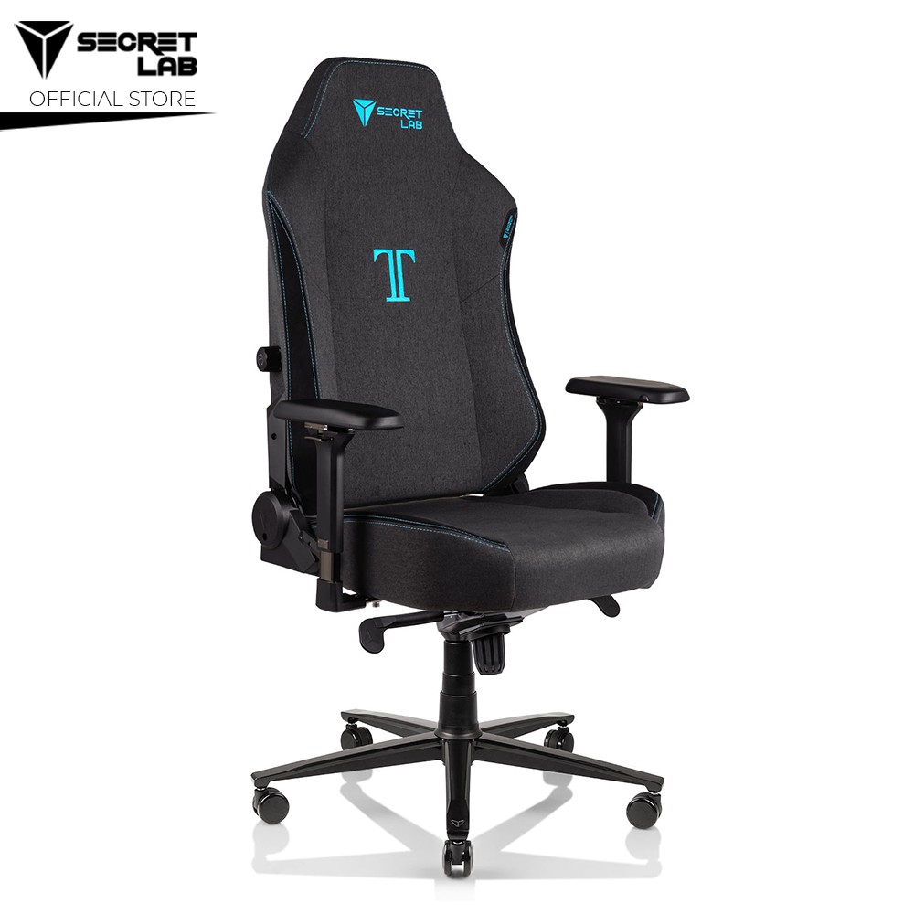 Secretlab Titan Xl 2020 Series Softweave Fabric Gaming Chair Charcoal Blue Shopee Indonesia