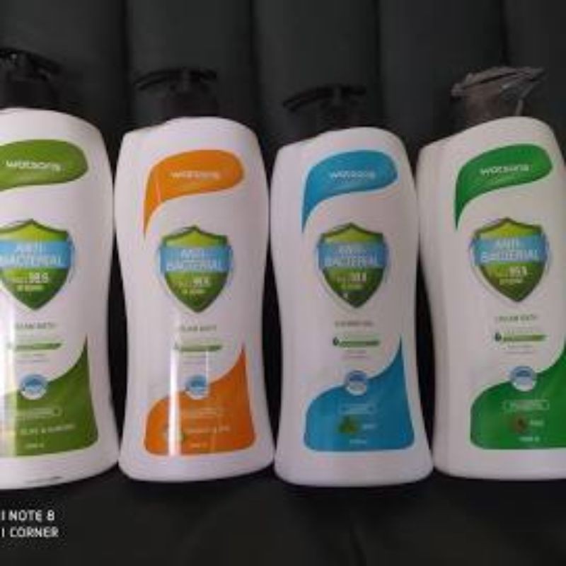 Jual Watsons body wash anti bacterial 1000ml / body wash watsons anti