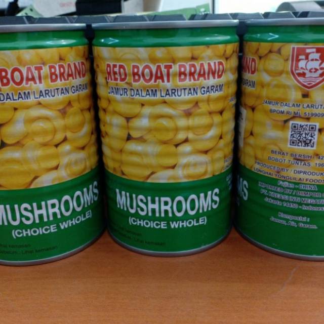 

Red boat brand jamur dalam larutan garam