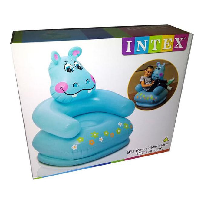 

14.84Ftgrdujh- Kursi Sofa Tiup Anak Happy Animal Chair Assortment - Intex 68556 -Toko-Boneka.