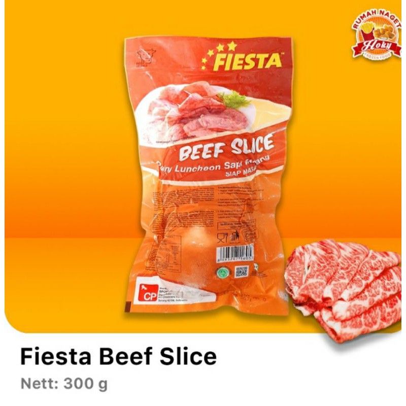 

Fiesta Beef Slice 300 gr (10 slices)