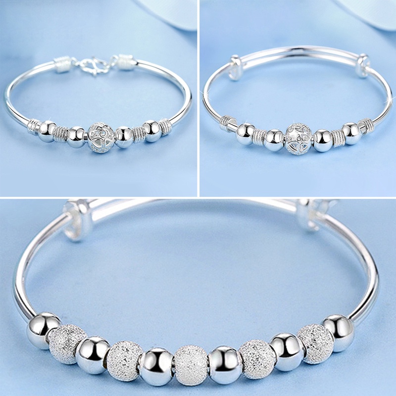 Gelang Bangle Sterling Silver 925 Untuk Wanita