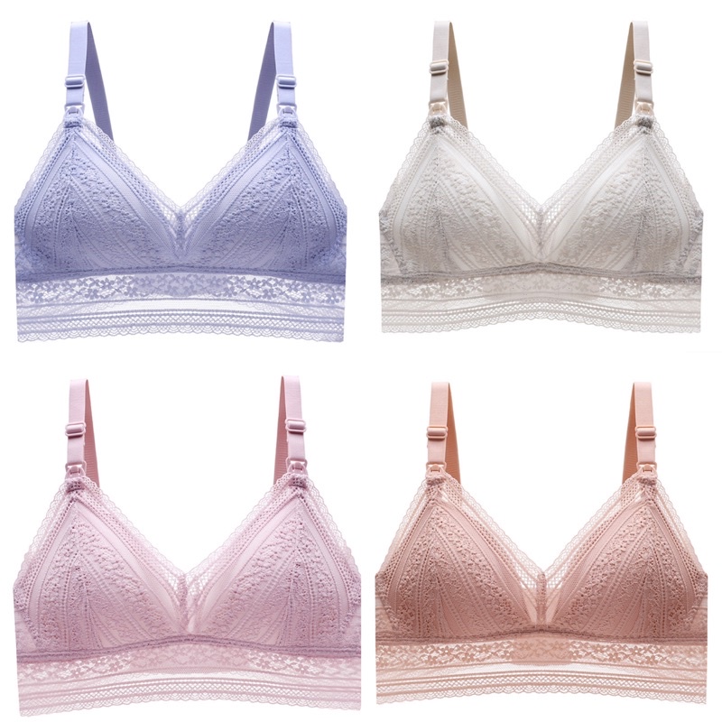 HEYMOMMY.ID - Bra Menyusui Pastel Lace ••| Bh menyusui bh menyusui sexy bra menyusui lucu bh hamil