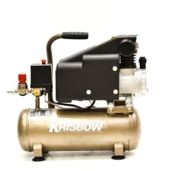 Krisbow Kompresor Angin 1hp 8l 8bar 1ph